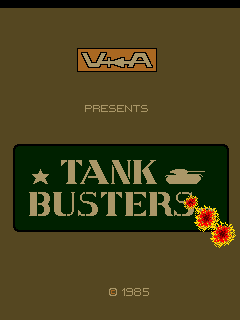 Tank Busters Title Screen